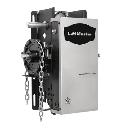LiftMaster MHS medium-duty slow-speed hoist operator — wall-mount commercial opener stocked by POCO Garage Doors