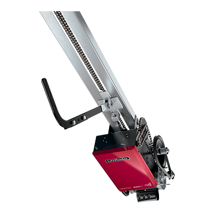 LiftMaster T industrial-duty trolley operator — ceiling-mount commercial garage door opener installed by POCO Garage Doors