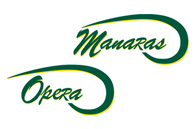 Manaras Opera commercial garage door operator logo